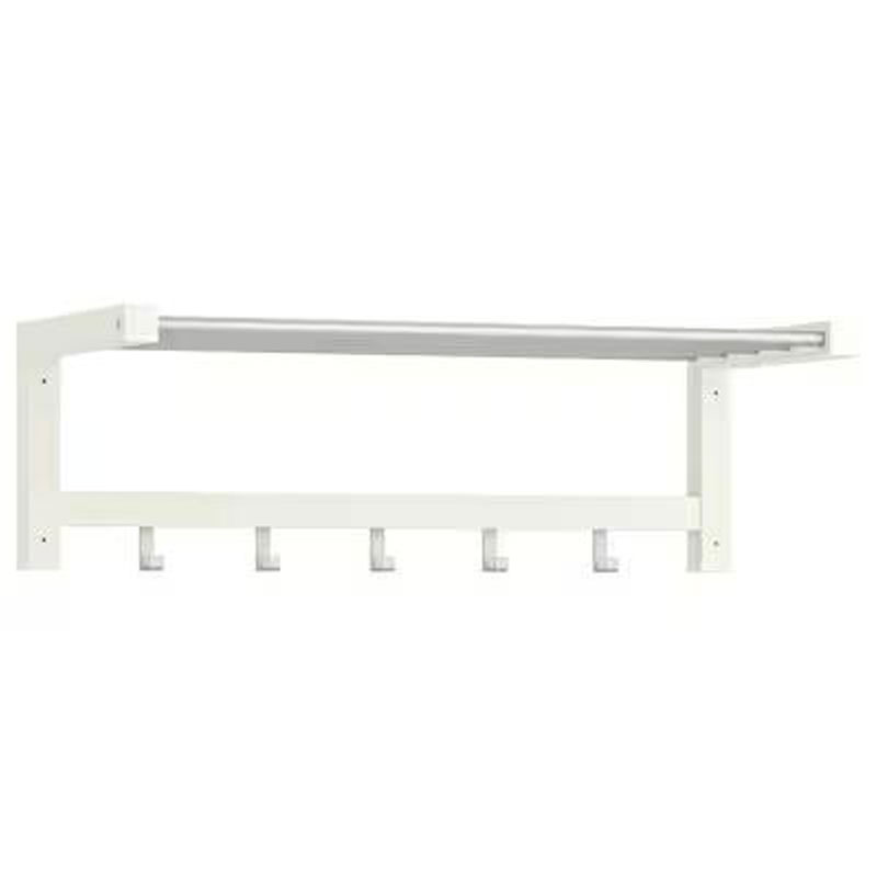 IKEA TJUSIG Hat Rack, White