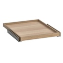 KOMPLEMENT Pull-out Tray, White Stained Oak Effect, 50X58 cm