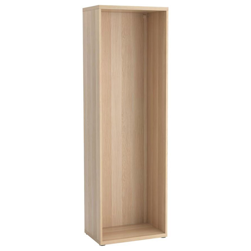 IKEA BESTA Frame, White Stained Oak Effect, 60X40X192 cm