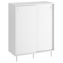 IKEA MACKAPAR Shoe Cabinet Storage White 80X35X102 cm