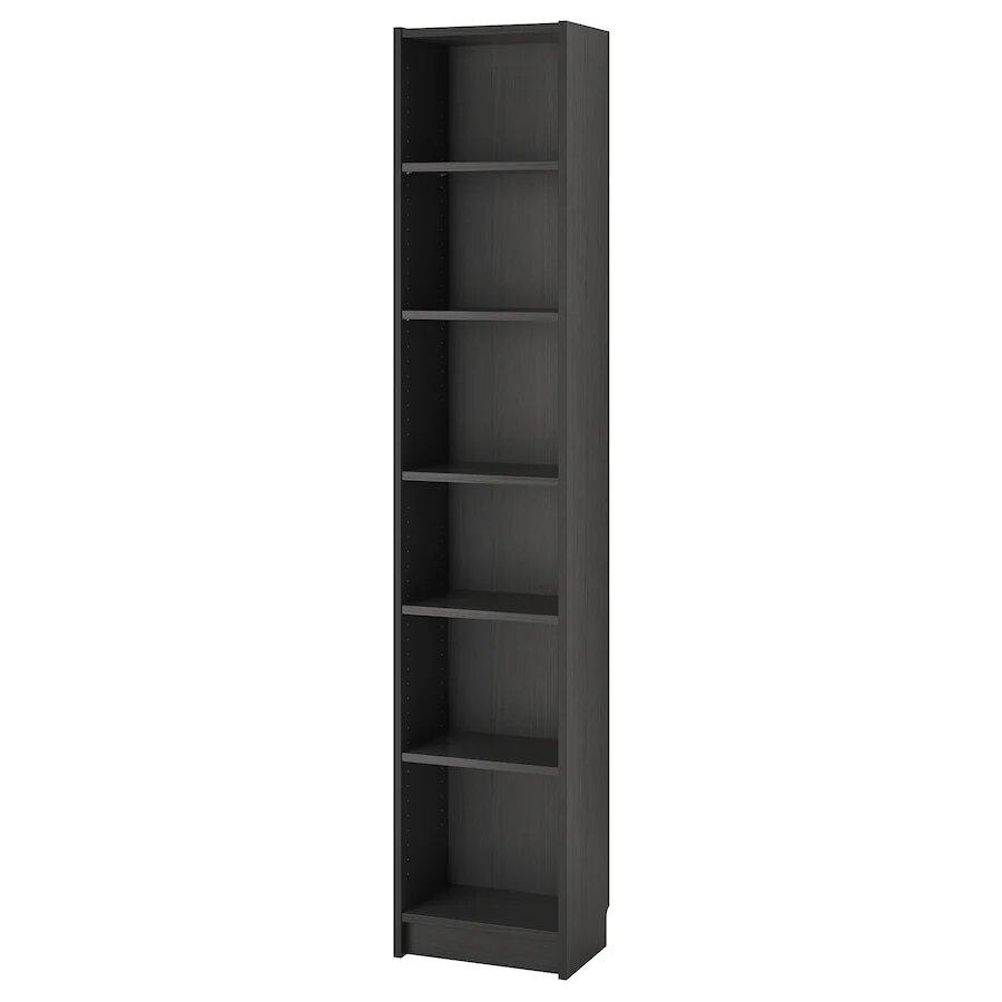 IKEA BILLY Bookcase, 40X202cm,blackbrown