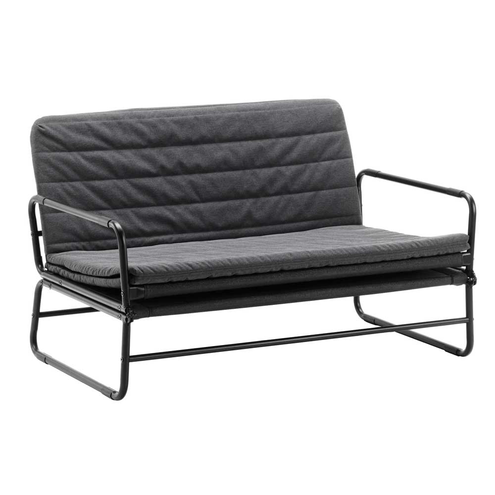 IKEA Hammarn Sofa-Bed, Knisa Dark Grey, Black