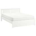 IKEA SONGESAND Bed Frame, White, 150x200 cm