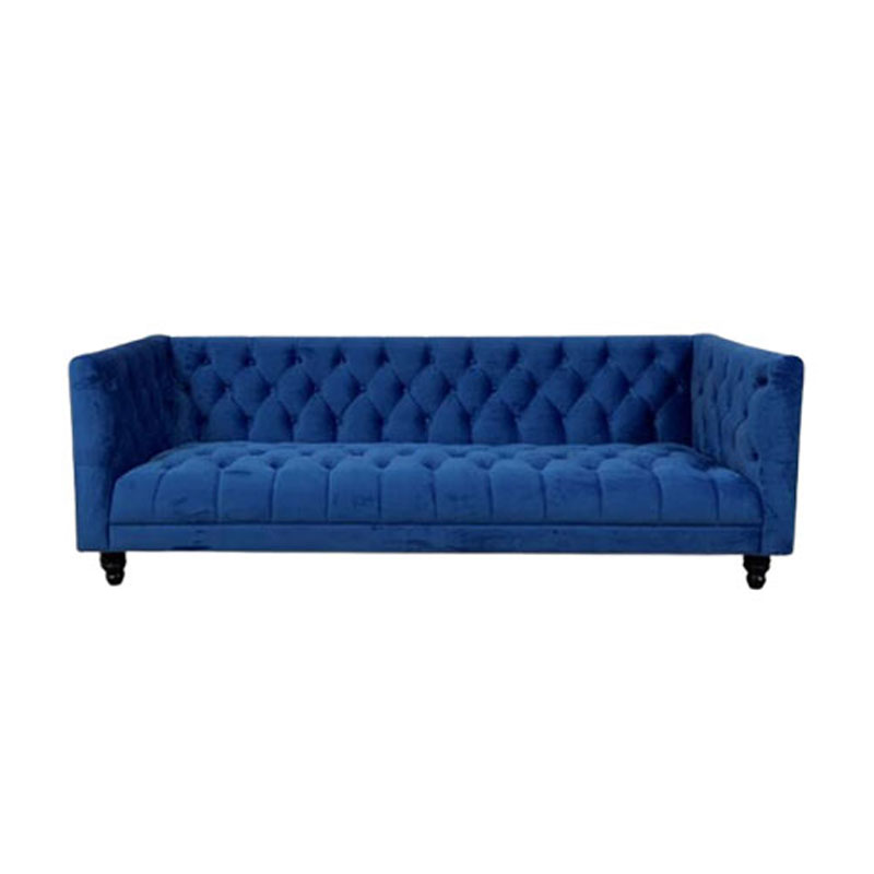 Cambridge Chesterfield 3 Seater Sofa,Blue