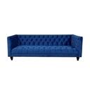 Cambridge Chesterfield 3 Seater Sofa,Blue