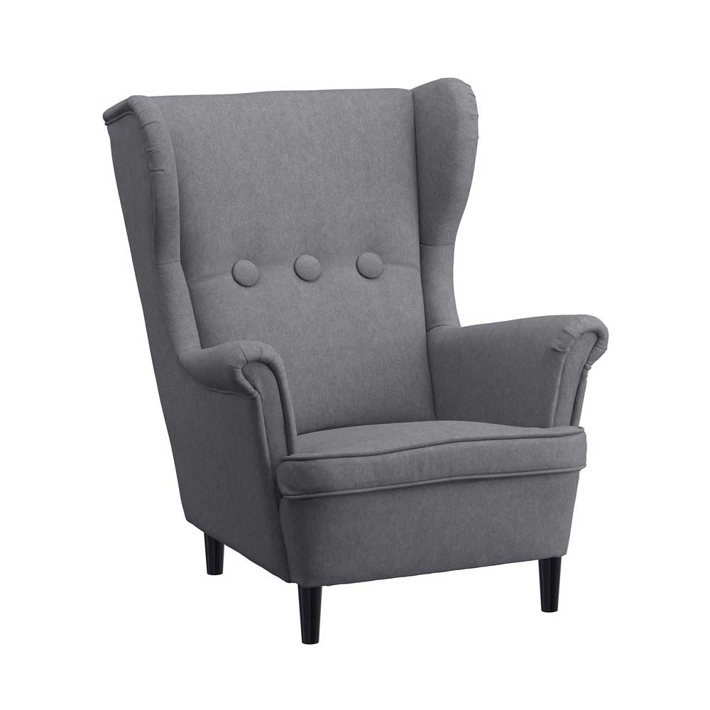 IKEA STRANDMON Children's Armchair, Vissle Grey