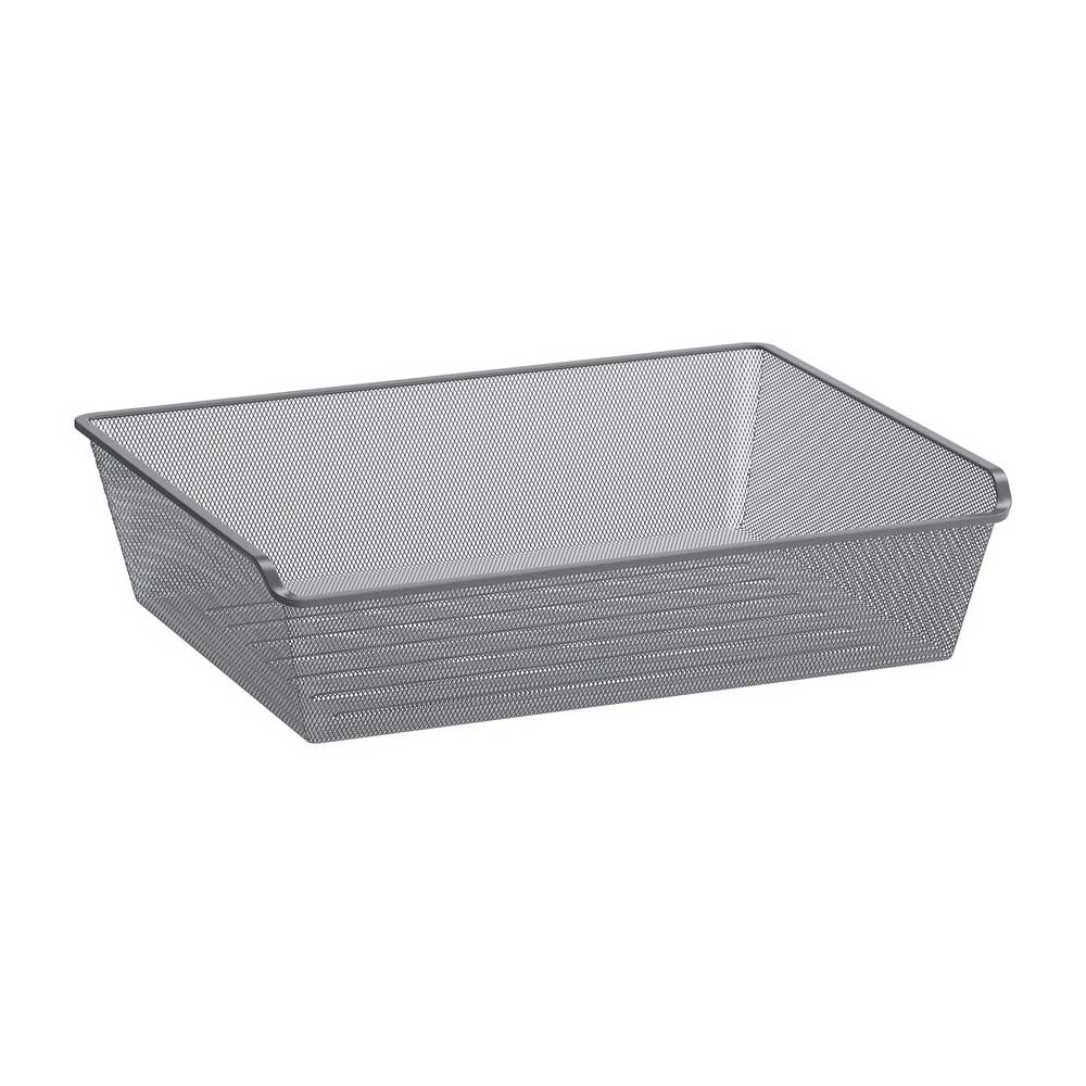 IKEA KOMPLEMENT Mesh Basket Dark Grey 75X58 cm