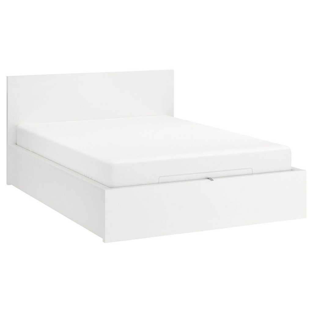 IKEA MALM Ottoman Super King Bed Frame| White| Storage Boxes