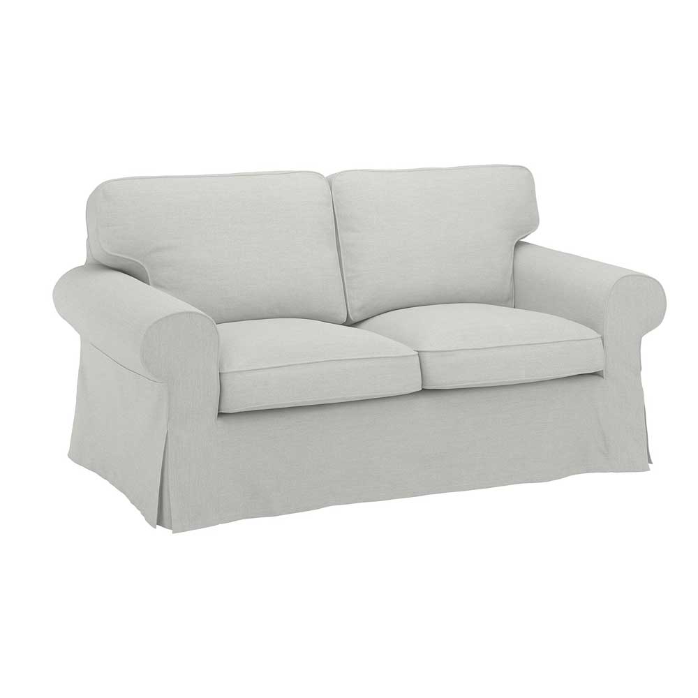 IKEA EKTORP Cover Two-Seat Sofa, Orrsta Light Grey (Cover Only)