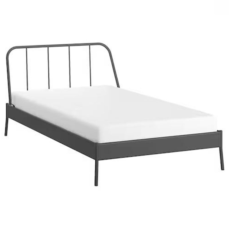 IKEA KOPARDAL Bed Frame, Grey/Luröy, 120 X 200 cm