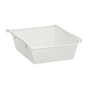 KOMPLEMENT Mesh Basket with Pull-out Rail, White50X58 cm