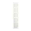 IKEA BERGSBO Door, Frosted Glass-White 50X229 cm