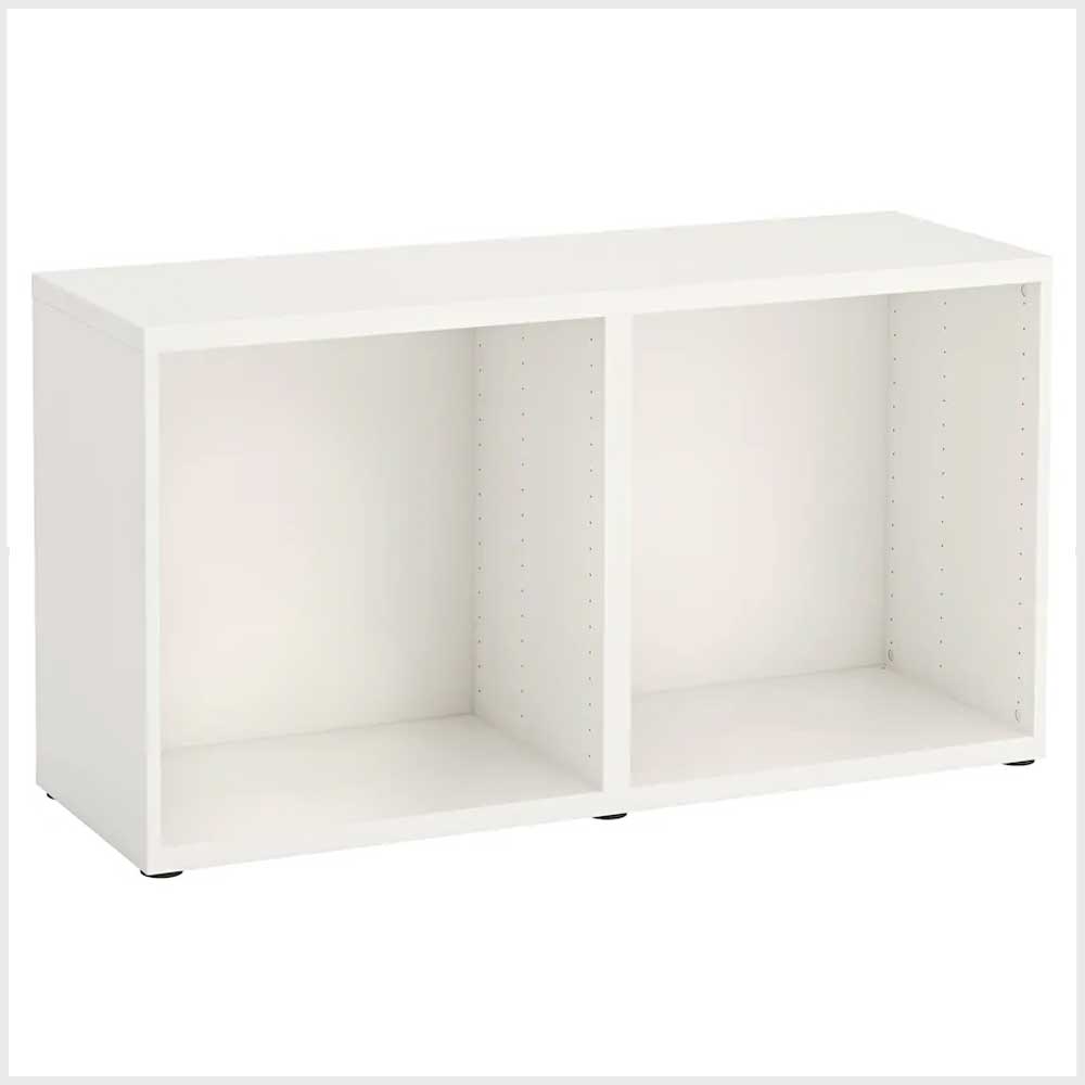 IKEA BESTA Frame, White,120x40x64 cm