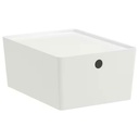 IKEA Kuggis Box with Lid, White, 26X35X15 cm