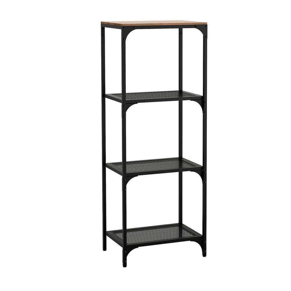 IKEA FJALLBO Shelving Unit, Black 51X136 cm