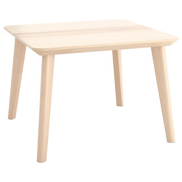 IKEA Lisabo Coffee Table, Ash Veneer 70X70 cm