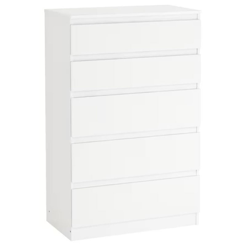 IKEA KULLEN Chest of 5 Drawers, White, 70 X 112 cm