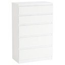 IKEA KULLEN Chest of 5 Drawers, White, 70 X 112 cm