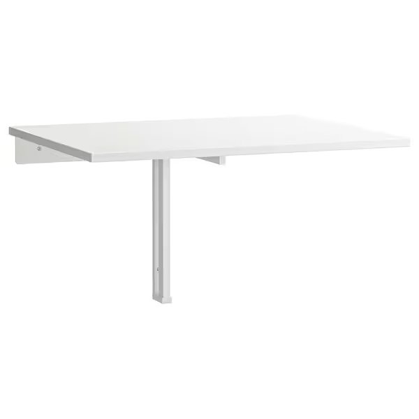 IKEA Norberg, Wall-Mounted, Drop-Leaf Table, White