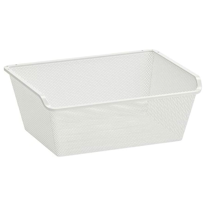 IKEA KOMPLEMENT Mesh Basket,50x35cm white