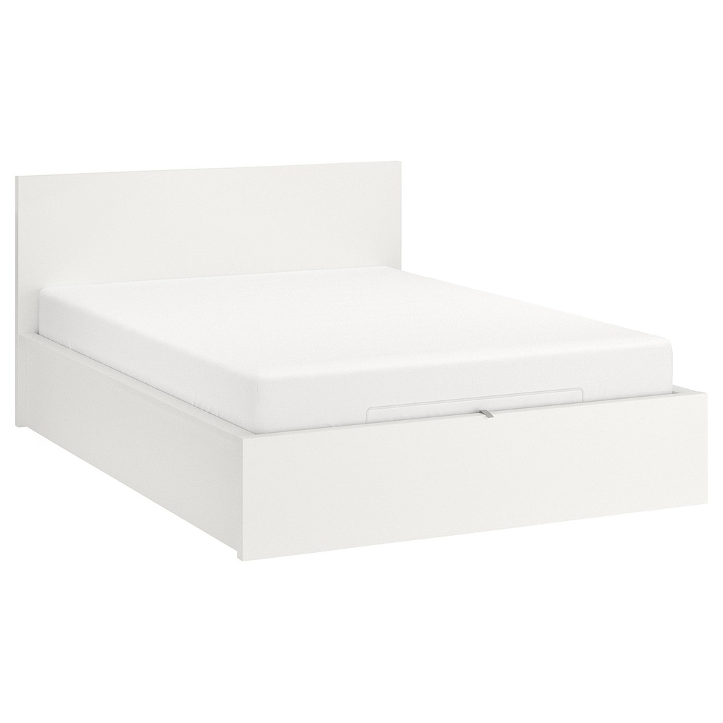 IKEA MALM ottoman bed white 150x200 cm,queen