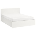 MALM ottoman bed white 150x200 cm,queen