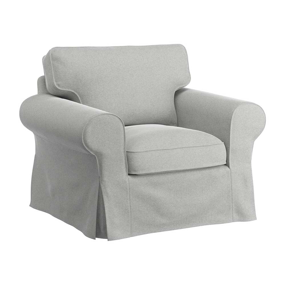 IKEA EKTORP Cover for Armchair, Tallmyra White-Black