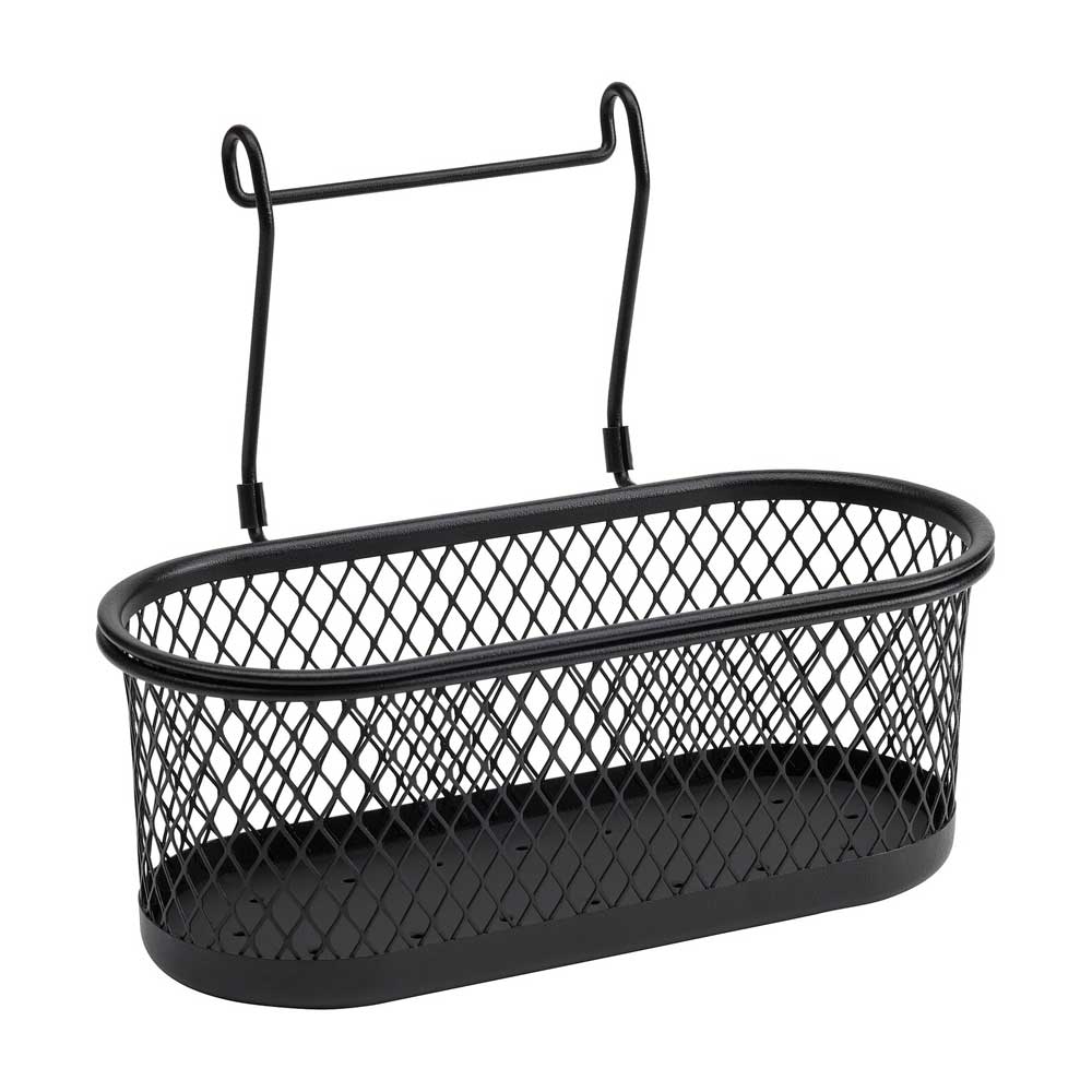 IKEA HULTARP Container Black, Mesh 31X16 cm