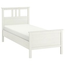 IKEA HEMNES Bed Frame, White Stain, Luröy, 90X200cm