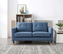 Zaire Blue Sofa Set ( 3 + 2 Seater)