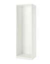 IKEA PAX Wardrobe Frame, White, 75X58X236 cm