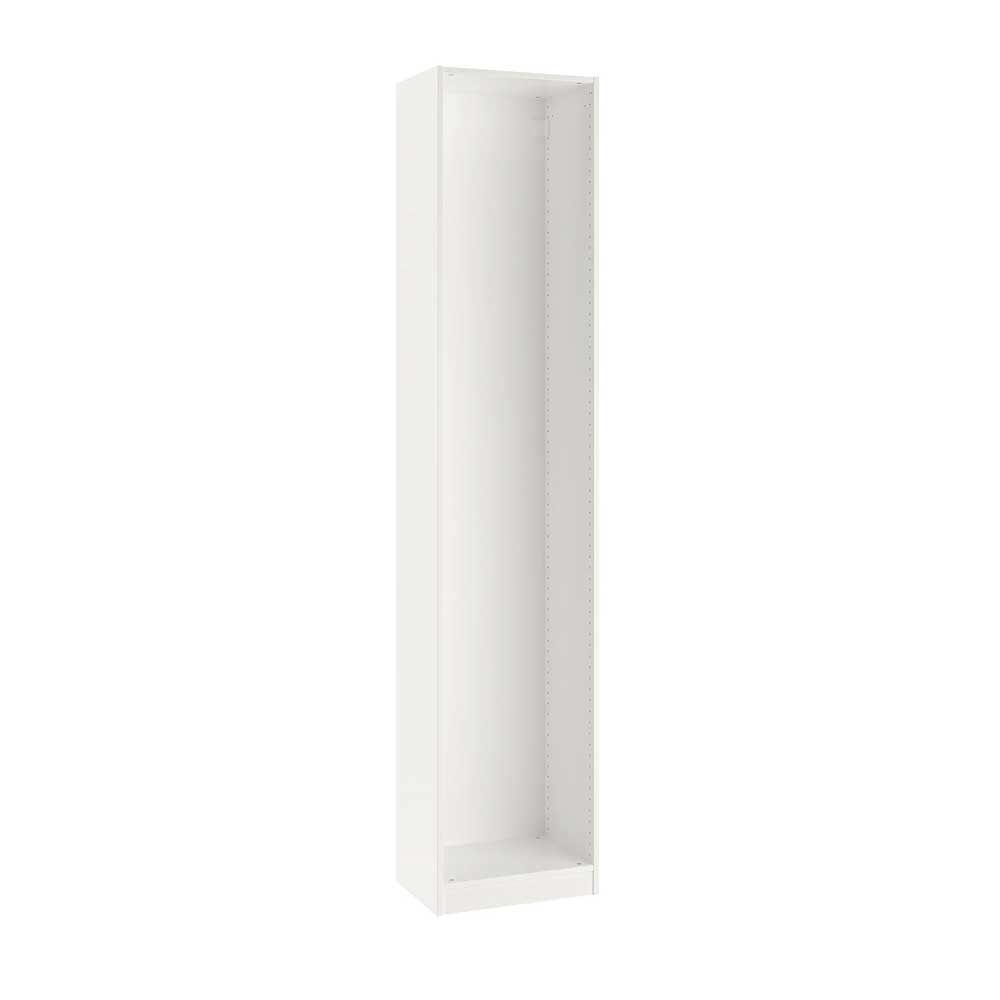 IKEA PAX Wardrobe Frame, White 50X35X236 cm