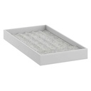 IKEA KOMPLEMENT Insert for Jewellery, Light Grey, 25X53X5 cm