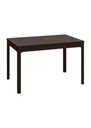 Ekedalen Extendable Table Dark Brown 120-180X80 cm