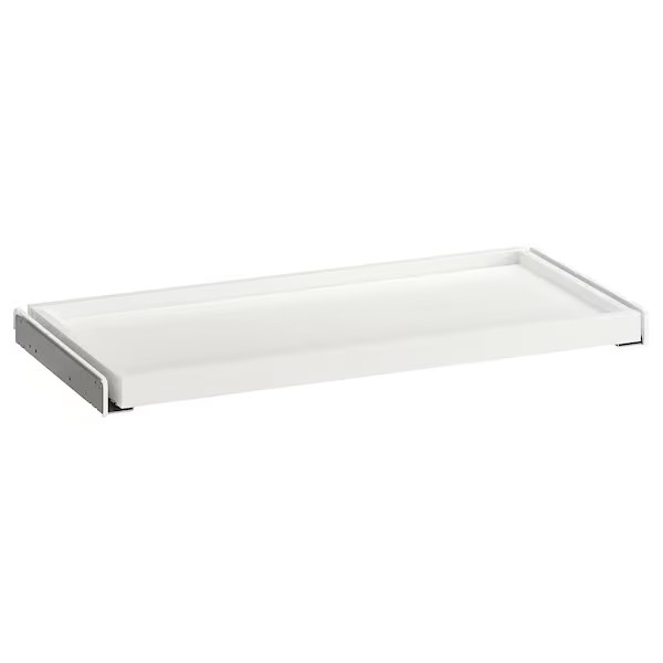 IKEA KOMPLEMENT Pull-out Tray White 75X35 cm