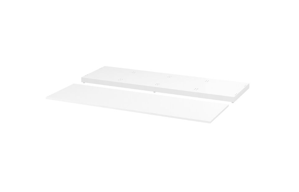 IKEA NORDLI Top and Plinth,white 160x47 cm