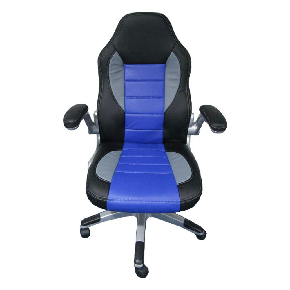 Ottawa Office Chair Black Light Grey Blue