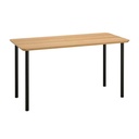 IKEA Anfallare - ADILS Desk Bamboo-Black 140×65 cm