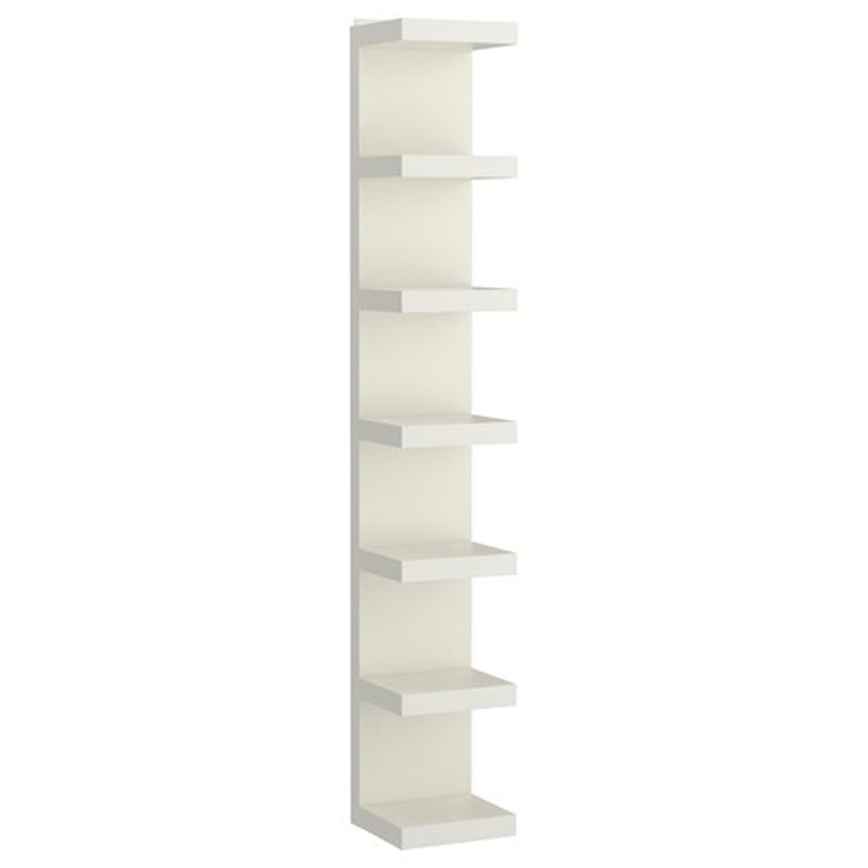 Lack Wall Shelf Unit, White,30X190 cm