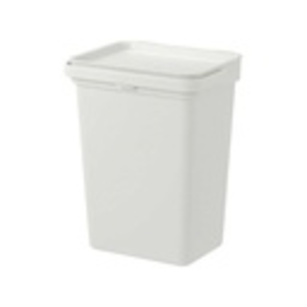 Hallbar Bin with Lid Light Grey 10 L