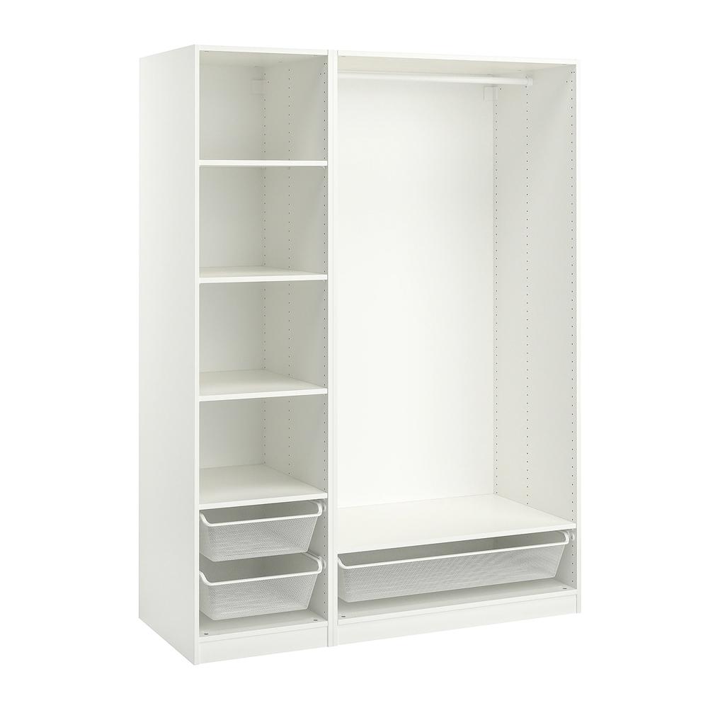 IKEA PAX Wardrobe Combination, White 150X58X201 cm, 113 Kg