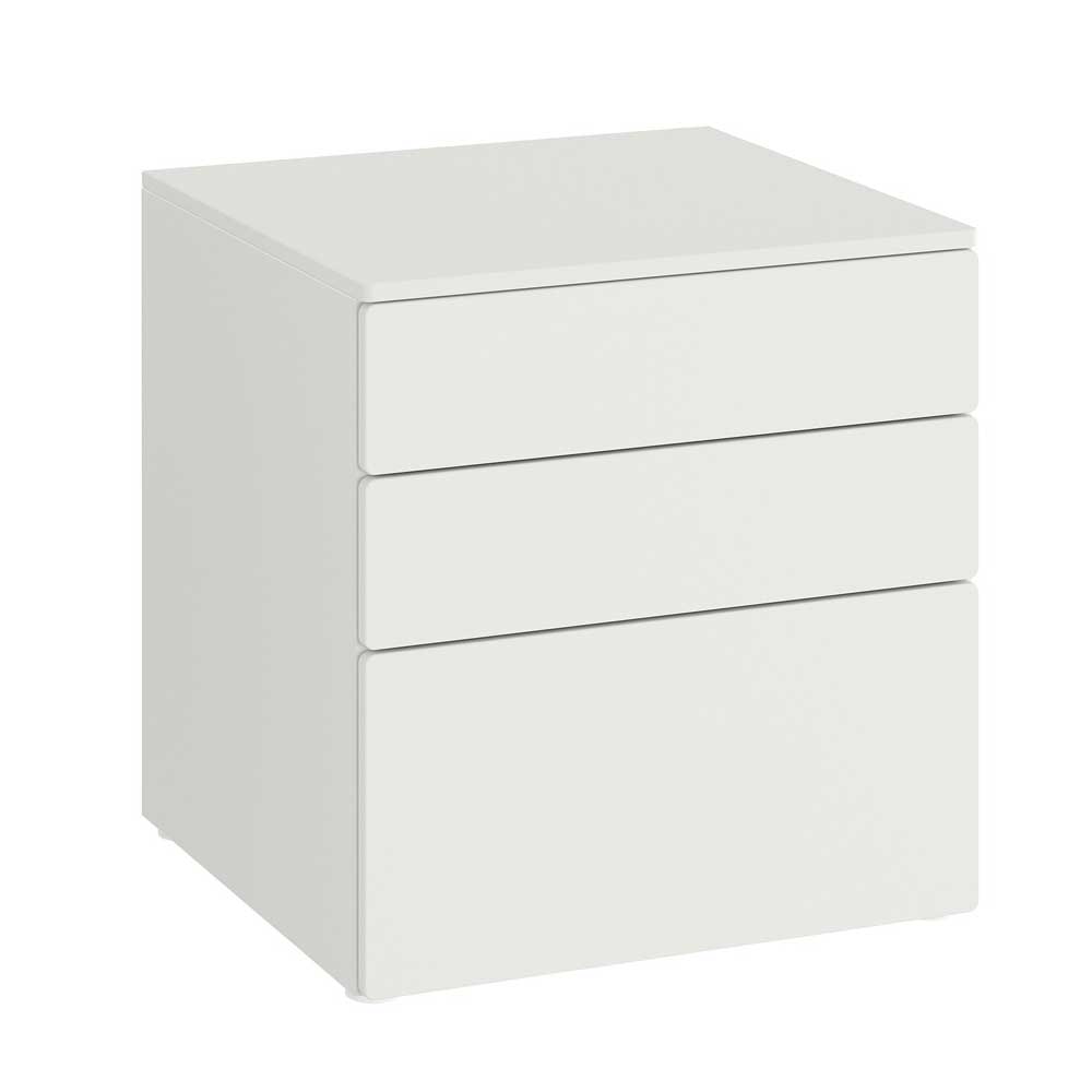 IKEA SMÅSTAD - PLATSA Chest of 3 Drawers White, White 60X55X63 cm