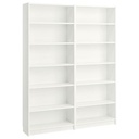 BILLY bookcase white 160x28x202 cm