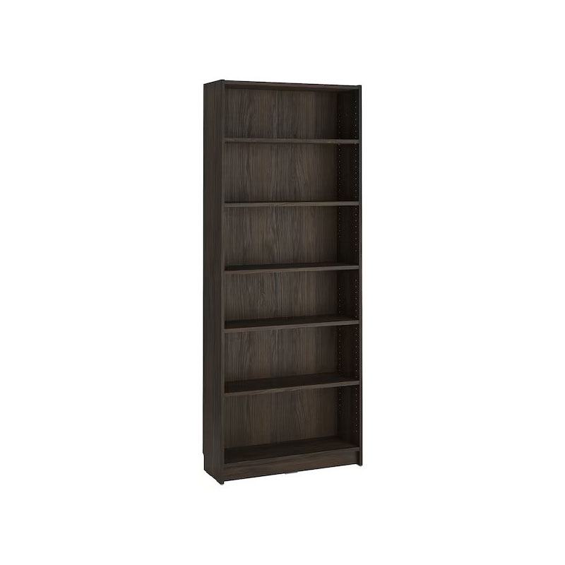 IKEA BILLY bookcase dark brown oak effect 80x28x202 cm