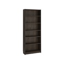 IKEA BILLY bookcase dark brown oak effect 80x28x202 cm