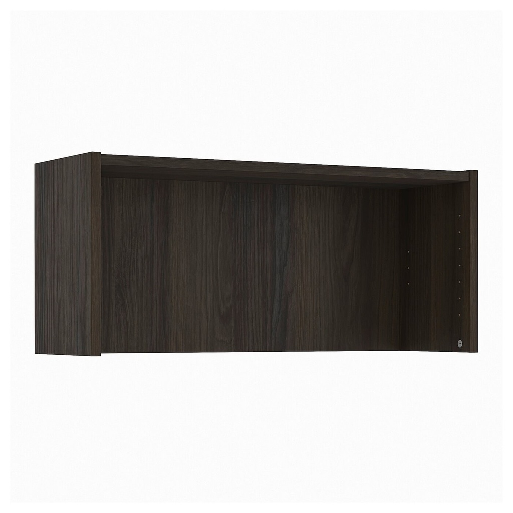 IKEA BILLY height extension unit dark brown oak effect 80x28x35 cm