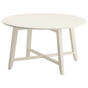 IKEA KRAGSTA coffee table white 90 cm