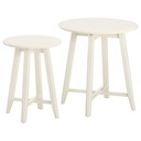 IKEA KRAGSTA nest of tables, set of 2 white