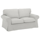 IKEA EKTORP 2-seat sofa Orrsta light grey