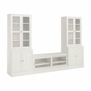 IKEA HAVSTA TV storage combination/glass doors white 322x47x212 cm